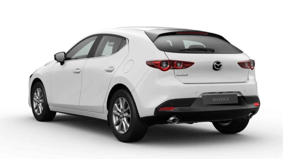 Leasing Coches Mazda 3 e-SKYACTIV Automático Prime-Line Arctic White