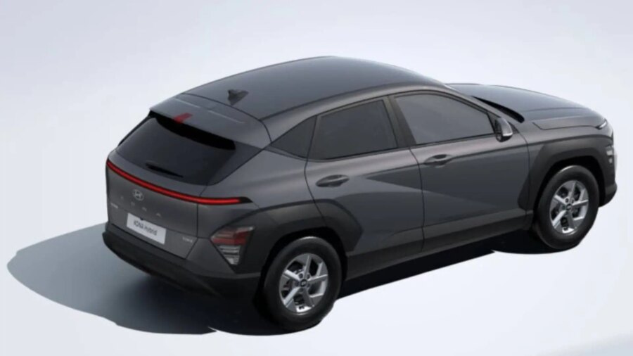 Leasing Coches Hyundai Kona HEV 1.6 GDi DT Maxx Ecotronic Gray, Atlas White