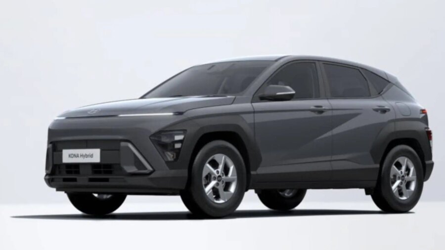 Leasing Coches Hyundai Kona HEV 1.6 GDi DT Maxx Ecotronic Gray, Atlas White