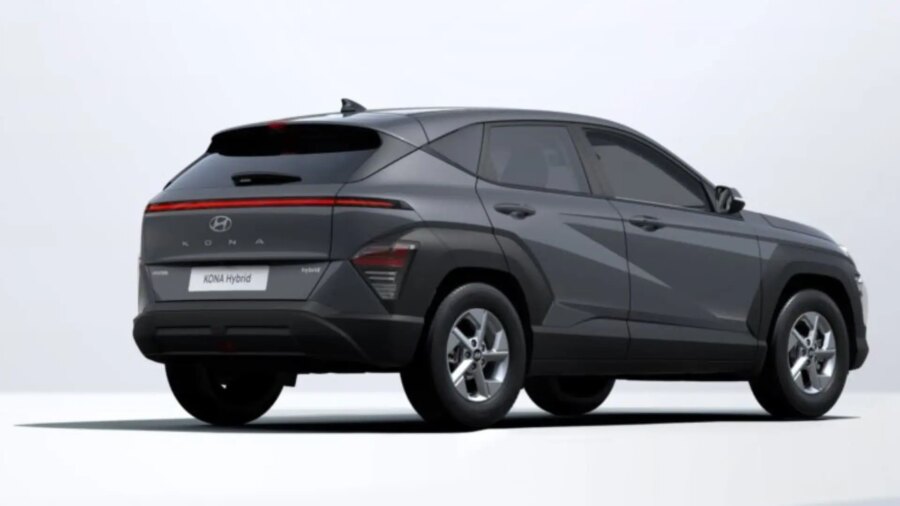 Leasing Coches Hyundai Kona HEV 1.6 GDi DT Maxx Ecotronic Gray, Atlas White