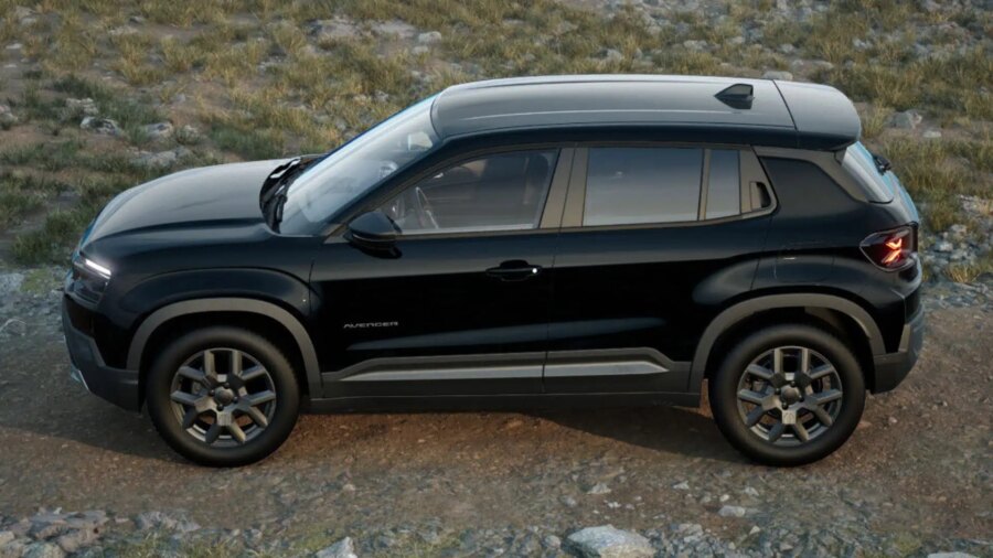 Leasing Coches Jeep Avenger 1.2 Ehybrid Altitude Negro Volcano, Gris Storm