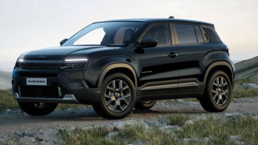 Leasing Coches Jeep Avenger 1.2 Ehybrid Altitude Negro Volcano, Gris Storm