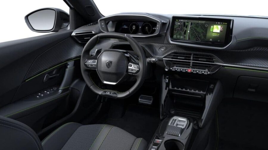 Leasing Coches Peugeot 2008 GT Hybrid 145 eDCS6 Blanco Okenite