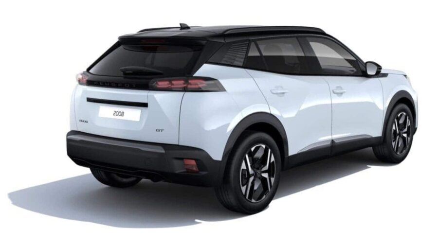Leasing Coches Peugeot 2008 GT Hybrid 145 eDCS6 Blanco Okenite
