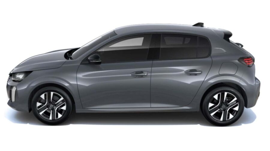 Leasing Coches Peugeot 208 Allure Gasolina 100 S&S 6 Vel. Man Gris Selenium