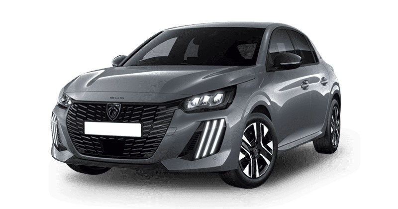 Leasing Coches Peugeot 208 Allure Gasolina 100 S&S 6 Vel. Man Gris Selenium
