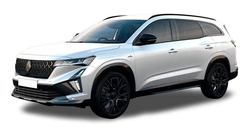 Leasing Coches Renault Espace E-Tech Full Hybrid Esp. Alpine Blanco Nacarado, Gris Baltico