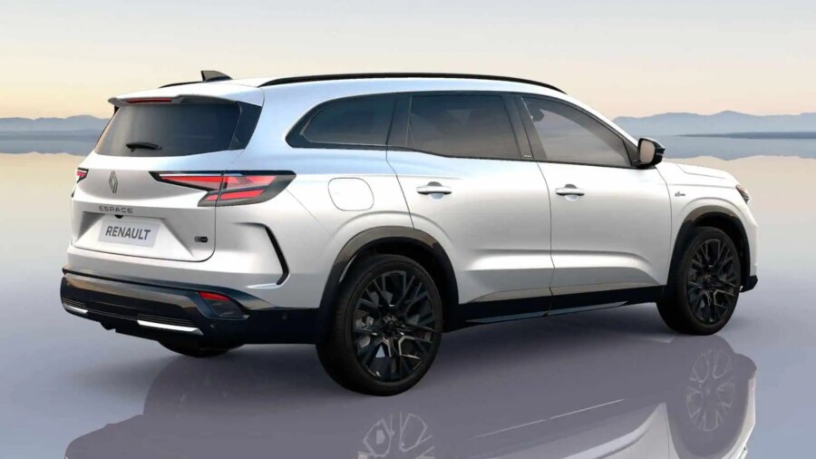 Leasing Coches Renault Espace E-Tech Full Hybrid Esp. Alpine Blanco Nacarado, Gris Baltico