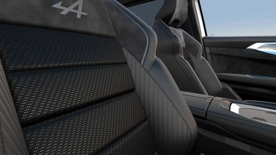 Leasing Coches Renault Espace E-Tech Full Hybrid Esp. Alpine Blanco Nacarado, Gris Baltico