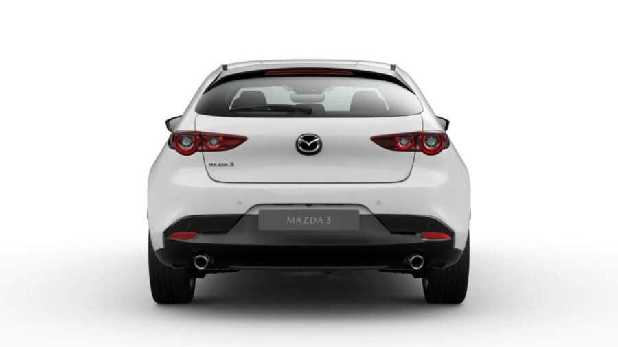Leasing Coches Mazda 3 e-SKYACTIV Automático Centre-Line Arctic White