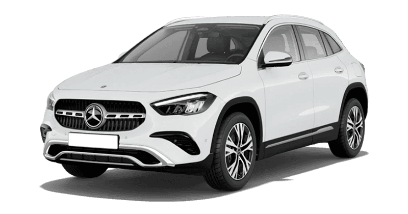 Leasing Coches Mercedes Benz GLA-200d Blanco Polar, Plata High-tech, Negro Cosmos