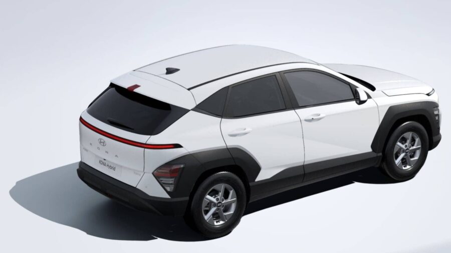 Leasing Coches Hyundai Kona 1.6 GDi HEV DT Maxx Atlas White, Denim Blue