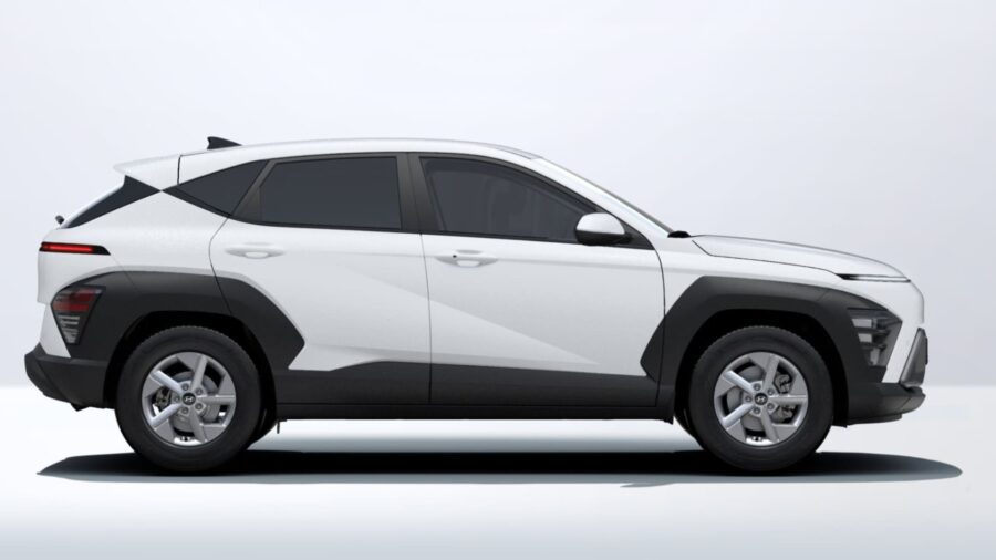Leasing Coches Hyundai Kona 1.6 GDi HEV DT Maxx Atlas White, Denim Blue