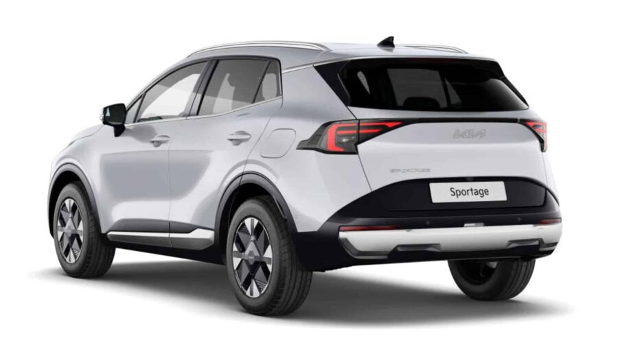 Leasing Coches Kia Sportage 1.6 T-GDi HEV Drive 4×2 Deluxe White, Lunar Silver, Dark Penta Metal