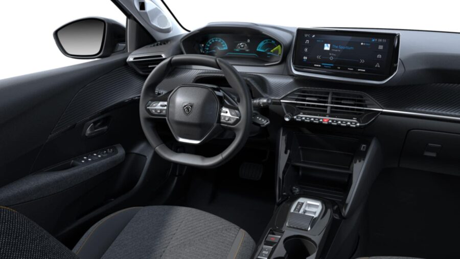 Leasing Coches Peugeot e208 Style Blanco Okenite