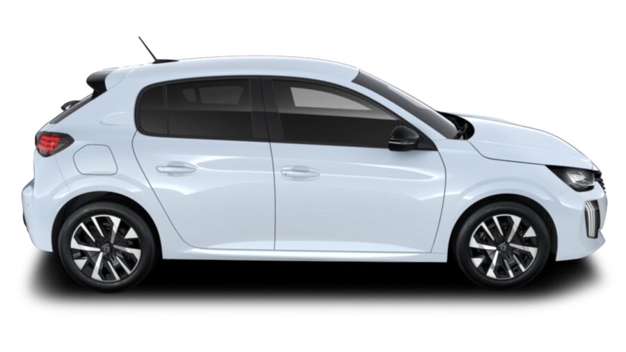 Leasing Coches Peugeot e208 Style Blanco Okenite