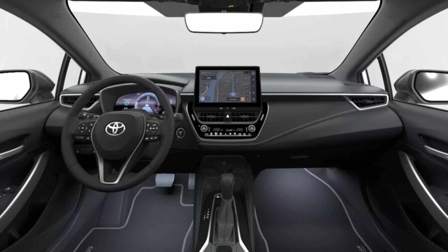 Leasing Coches Toyota Corolla Hybrid 140 e-CVT 5P Active Negro Azabache