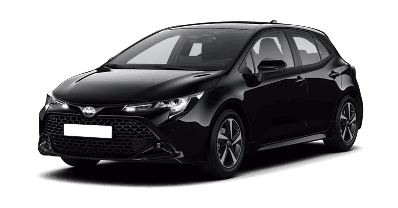 Leasing Coches Toyota Corolla-Hybrid 140 e-CVT 5P Active Negro Azabache
