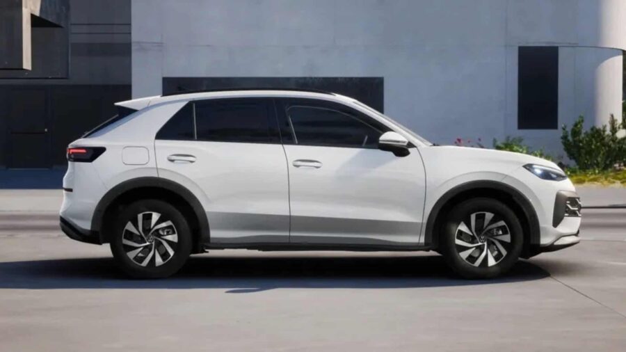 Leasing Coches Volkswagen T-Roc MATCH 1.5 eTSI 85kW DSG Blanco Punto, Gris Lobo
