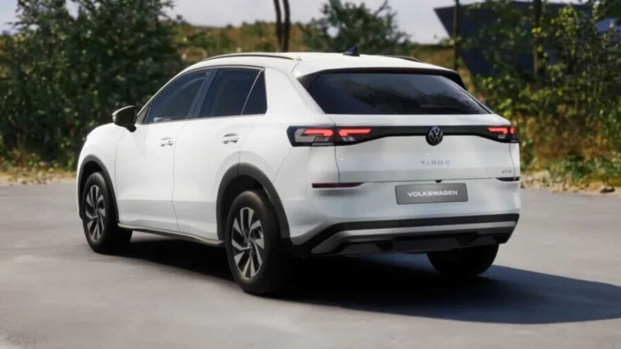 Leasing Coches Volkswagen T-Roc MATCH 1.5 eTSI 85kW DSG Blanco Punto, Gris Lobo