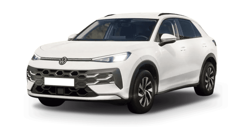 Leasing Coches Volkswagen T-Roc-MATCH 1.5 eTSI 85kW DSG Blanco Punto, Gris Lobo