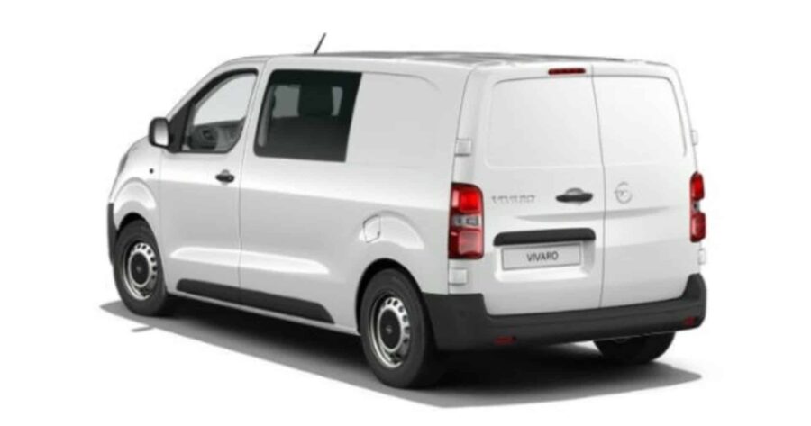 Leasing Coches Opel Vivaro Doble Cabina Plegable 1.5 BlueHDi 120 Kaolin White