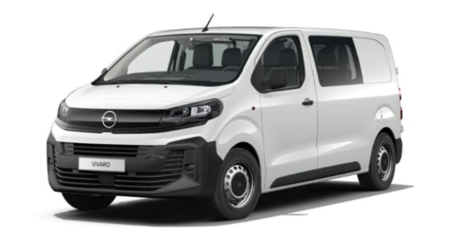 Leasing Coches Opel Vivaro Doble Cabina Plegable 1.5 BlueHDi 120 Kaolin White