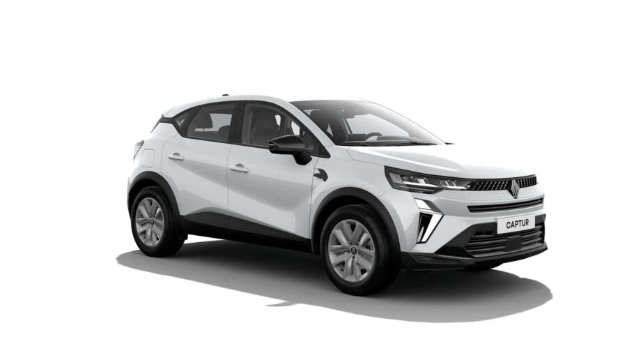 Leasing Coches Renault Captur evolut TCe 103kW EDC mild hyb. Blanco Nacarado, Gris Casiopea