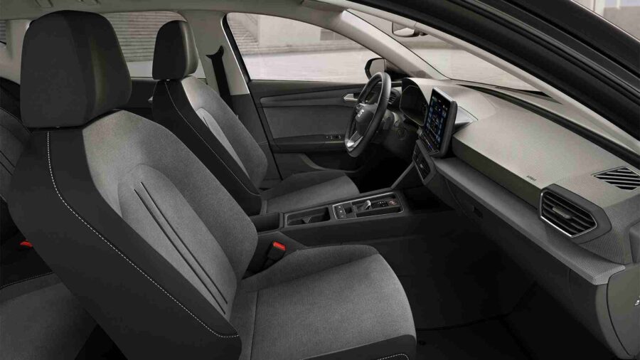 Leasing Coches Seat Leon 1.5 eTSI 85kW DSG Style XL Fleet Pack Blanco Suave, Gris Magnetic