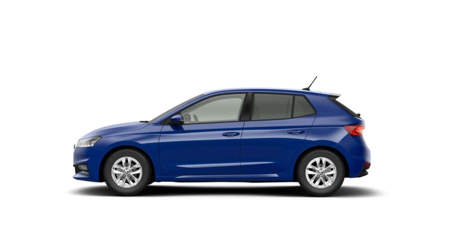 Leasing Coches Skoda Fabia 1.0 MPI Selection Azul, Blanco