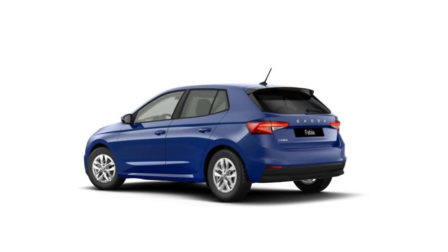 Leasing Coches Skoda Fabia 1.0 MPI Selection Azul, Blanco