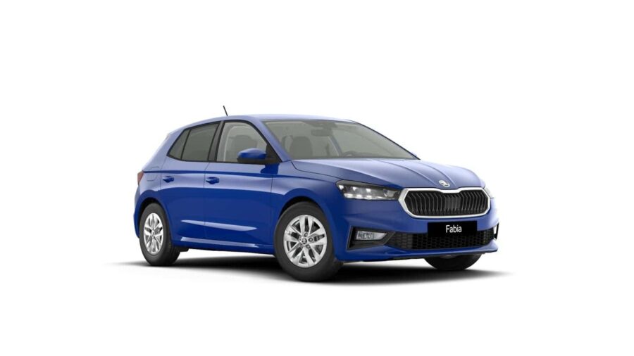 Leasing Coches Skoda Fabia 1.0 MPI Selection Azul, Blanco